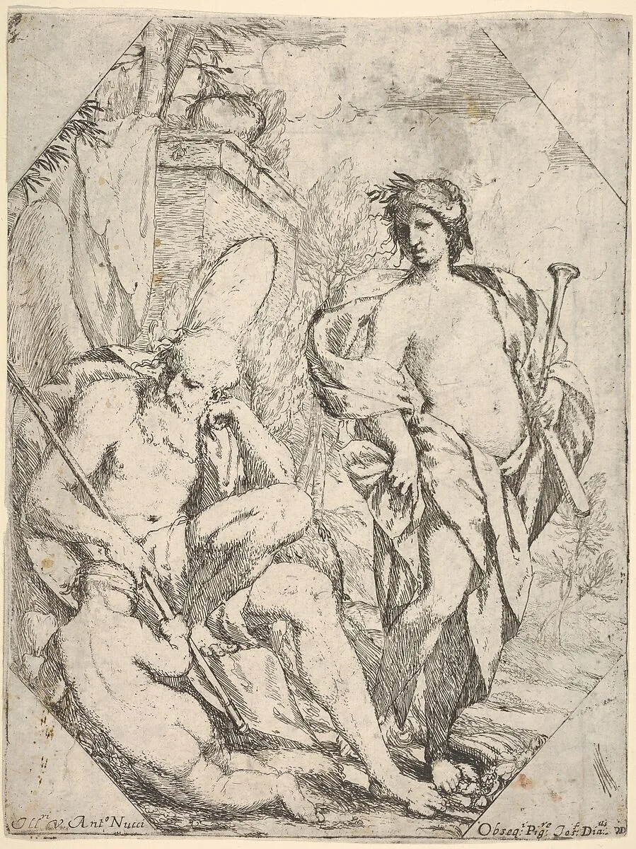 Saturn, Eros, and a Woman — Giuseppe Diamantini