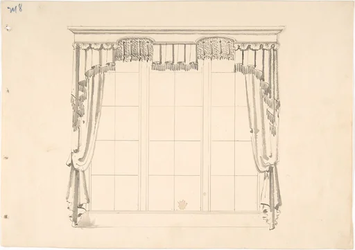 Design for Fringed Curtains