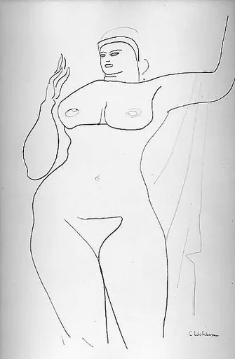 Standing Female Nude