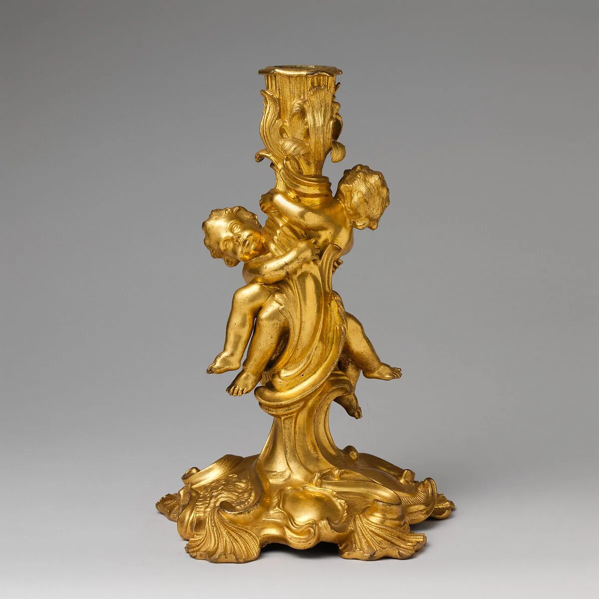 Pair of candlesticks — Juste Aurèle Meissonnier