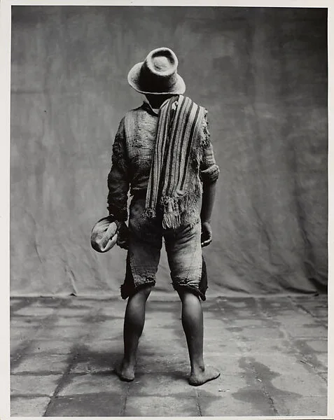 Porter (Back View), Cuzco — Irving Penn