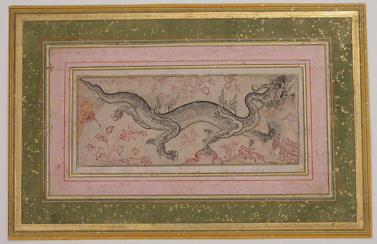 Dragon in a Landscape — Unknown