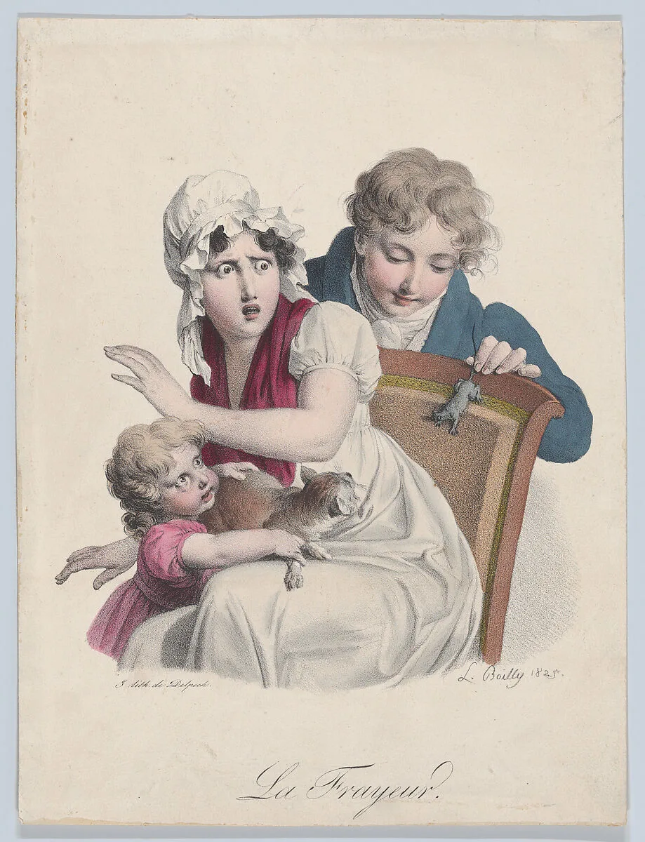 Fear — Louis Léopold Boilly|Delpech