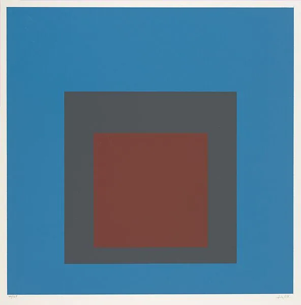 Untitled, from "Homage au Carré" — Josef Albers