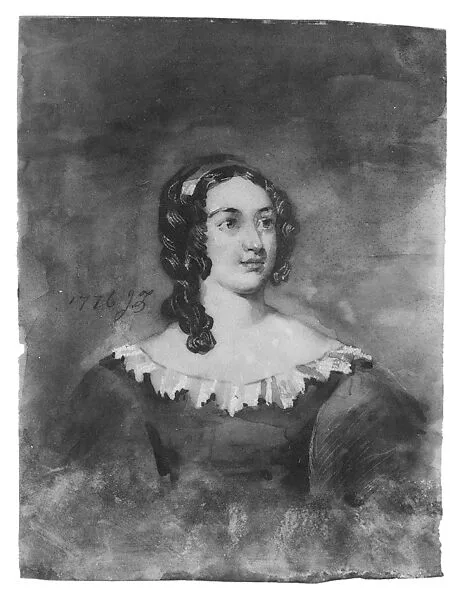 Portrait of a Woman; Possibly Mrs. Hattie Laroox — J. Z.