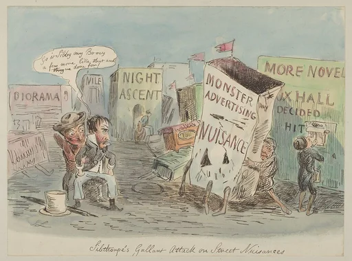 Lilthorpe's Gallant Attack on Street, Nuisances