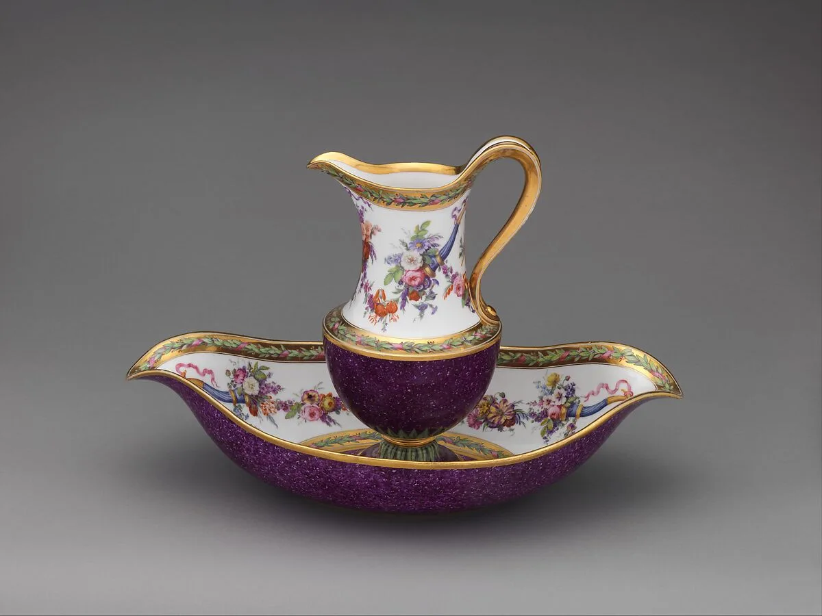 Ewer and basin — François Antoine Pfeiffer|Sèvres Manufactory|Gilbert Drouet