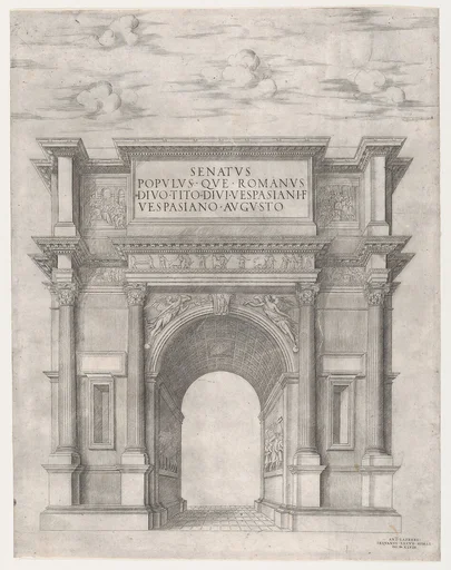 Speculum Romanae Magnificentiae: Arch of Titus