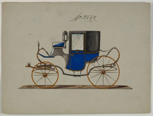 Design for Brougham, no. 3862
