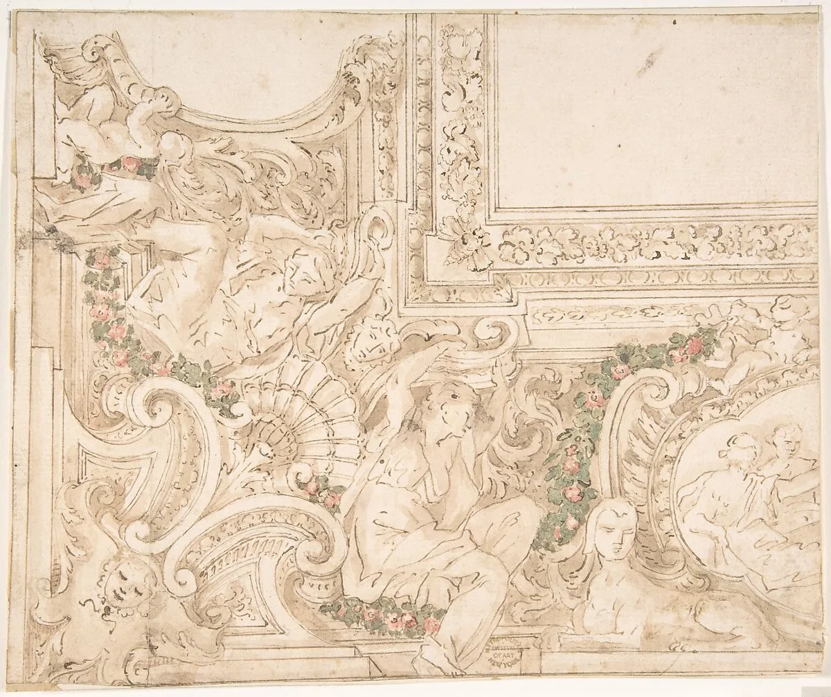 Cove — Anonymous, Italian, Roman-Bolognese, 17th century