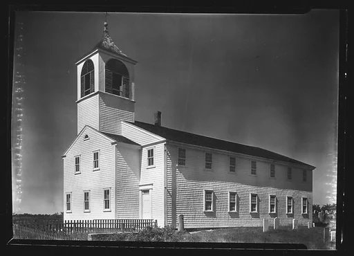 [Church with Picket Fence and Cemetery, Truro, Massachusetts]