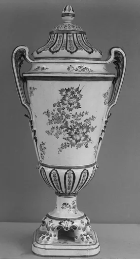 Vase with cover