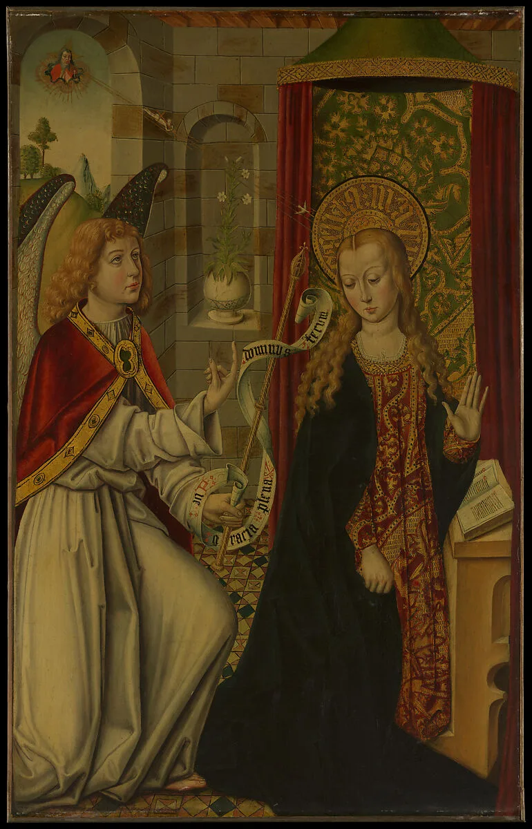 The Annunciation — Budapest Master