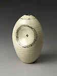八木一夫作 「鉄線描壺」|Vessel with Linear Designs in Iron Glaze (Tetsusenbyō tsubo)