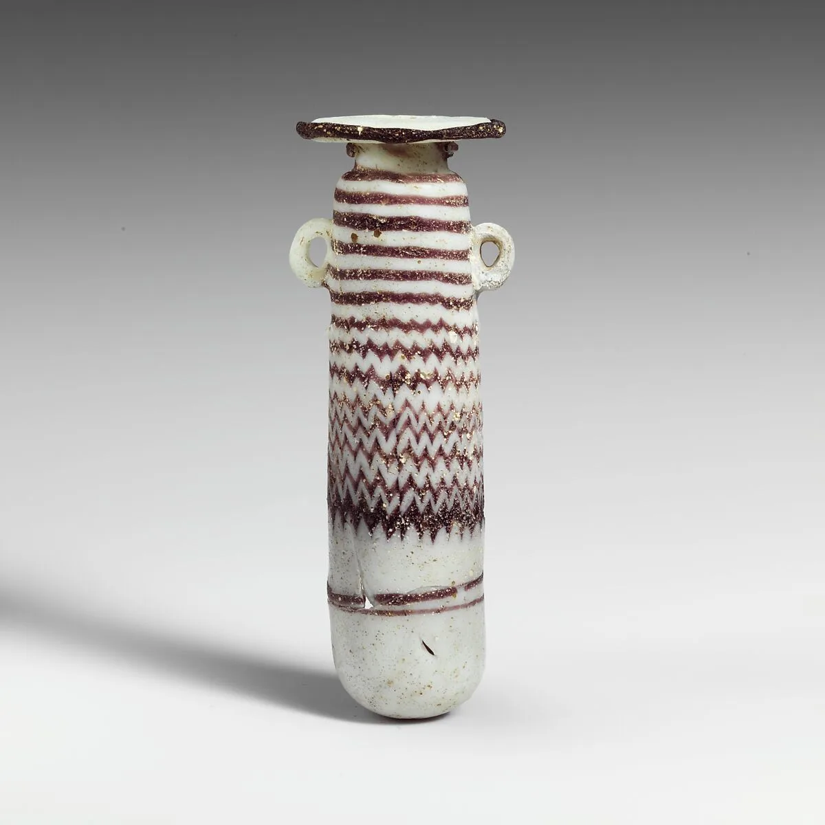 Glass alabastron (perfume bottle) — Unknown
