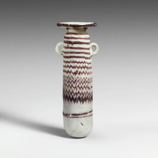 Glass alabastron (perfume bottle)