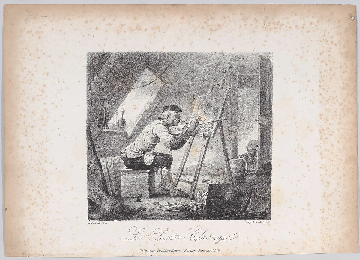Le Peintre Classique — F. Noel|Giraldon Bovinet et Cie|Alexandre Joseph Desenne