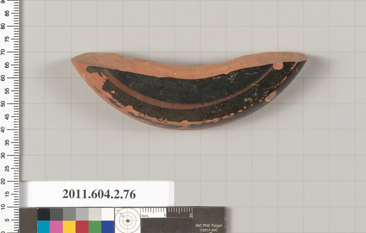 Terracotta fragment of an amphora (jar) — Unknown