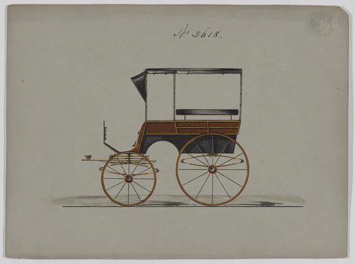 Design for Omnibus or Wagonette, no. 3618