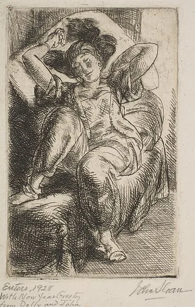 "Odalisque" — John Sloan