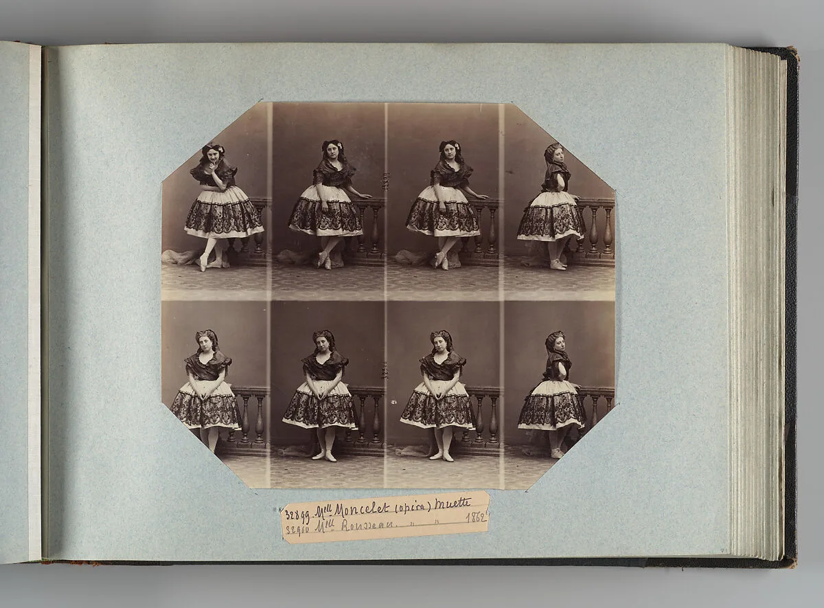 Mlle Moncelet; Mlle Rousseau — André-Adolphe-Eugène Disdéri