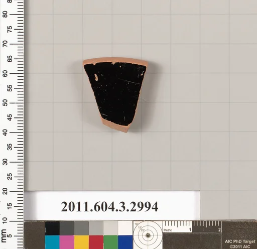 Terracotta fragment of a kylix (drinking cup)