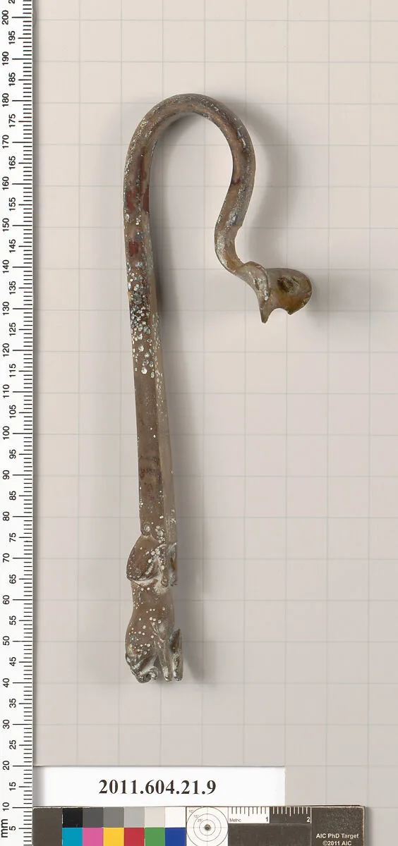 Handle from a bronze olpe — Unknown
