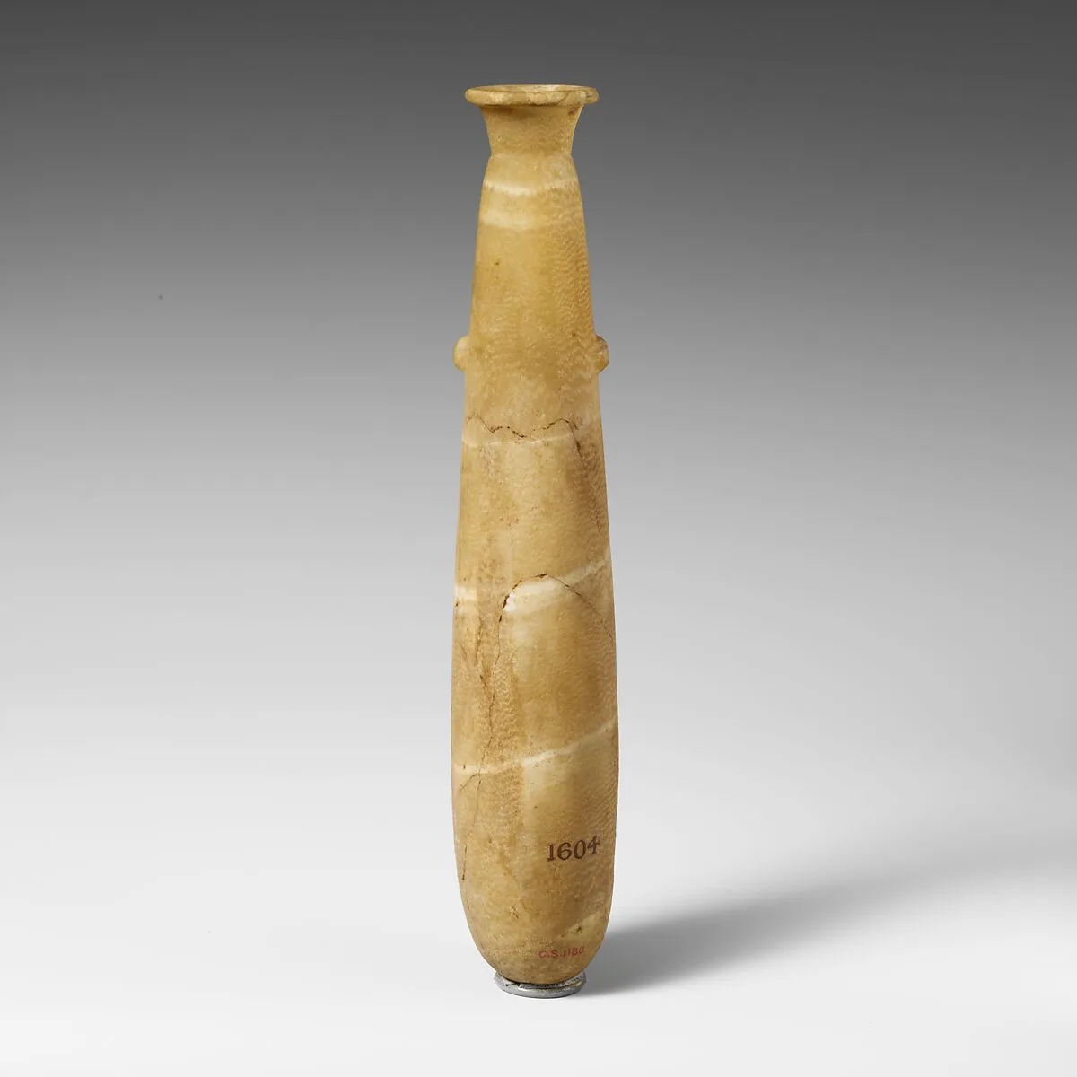 Alabaster alabastron (perfume vase) — Unknown