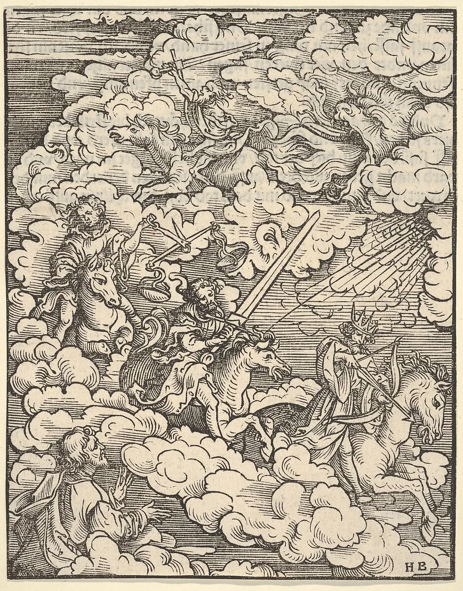 The Apocalyptic Riders, from The Apocalypse — Hans Burgkmair|Silvan Otmar
