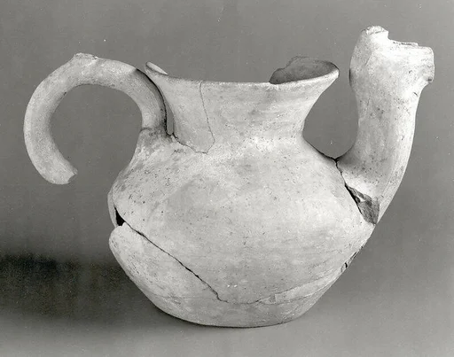 Beak-spouted jug