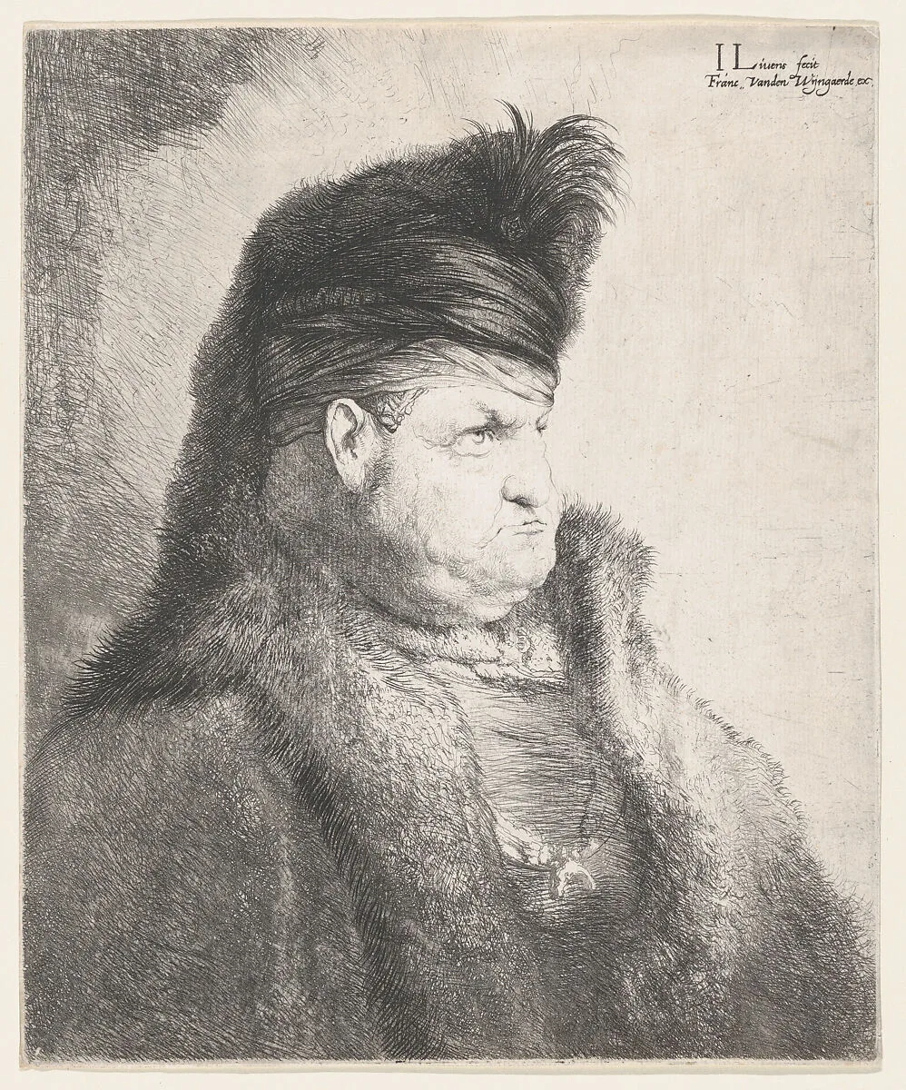 Man in a Turban — Jan Lievens