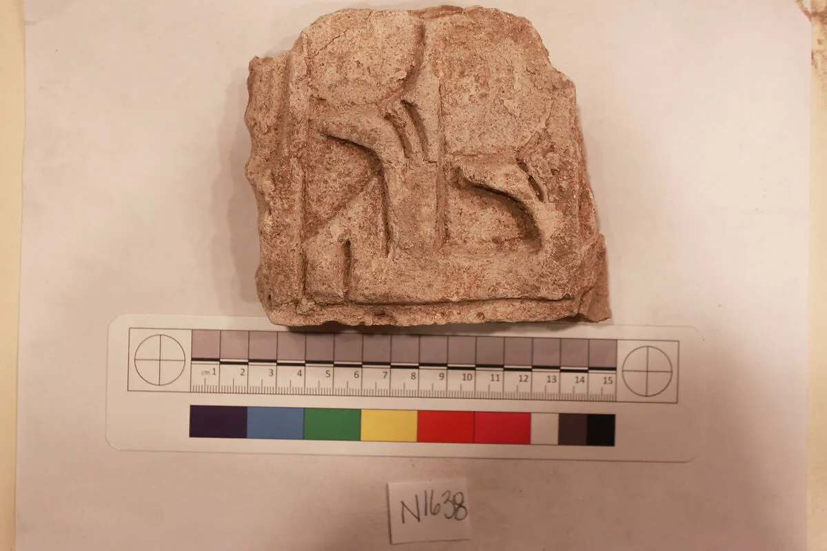 Stucco Fragment — Unknown
