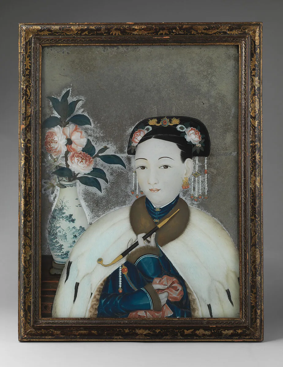 Woman with a pipe — Unknown