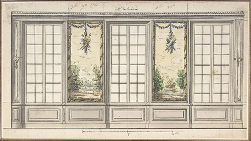 Design for a Windowed Wall with Decorative Panels
