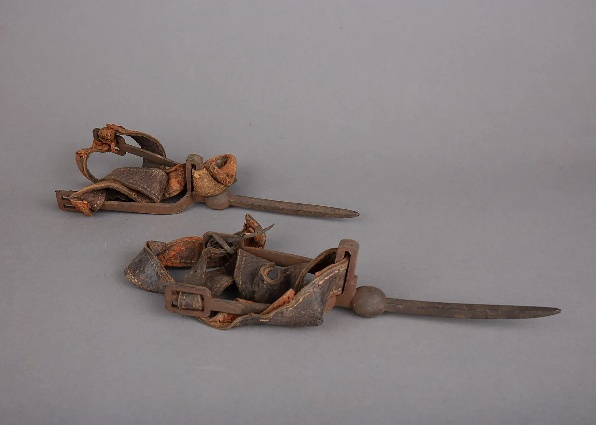 Pair of Prick Spurs — Unknown