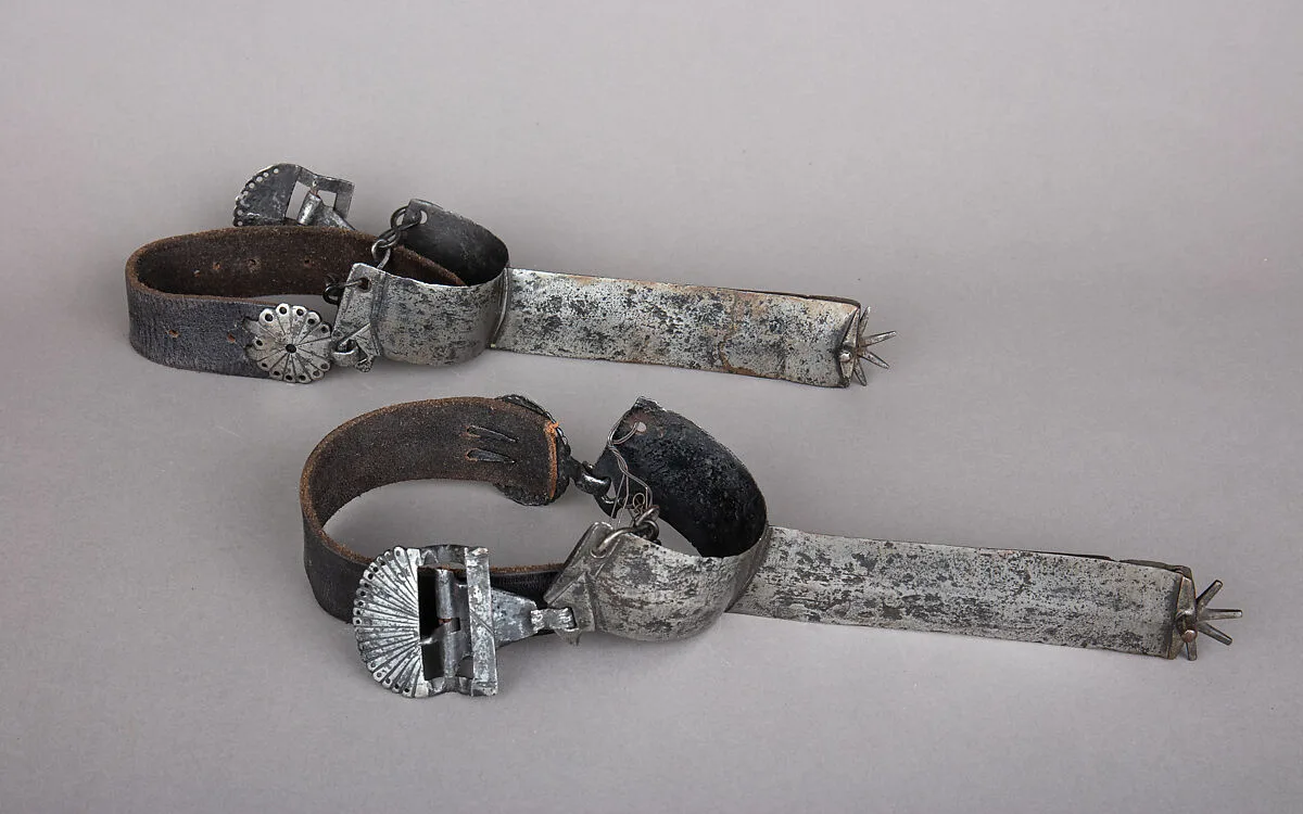 Pair of Hussar Rowel Spurs — Unknown