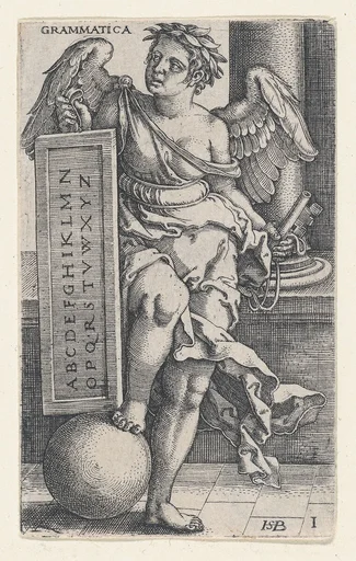 Grammatica, from "The Seven Liberal Arts"