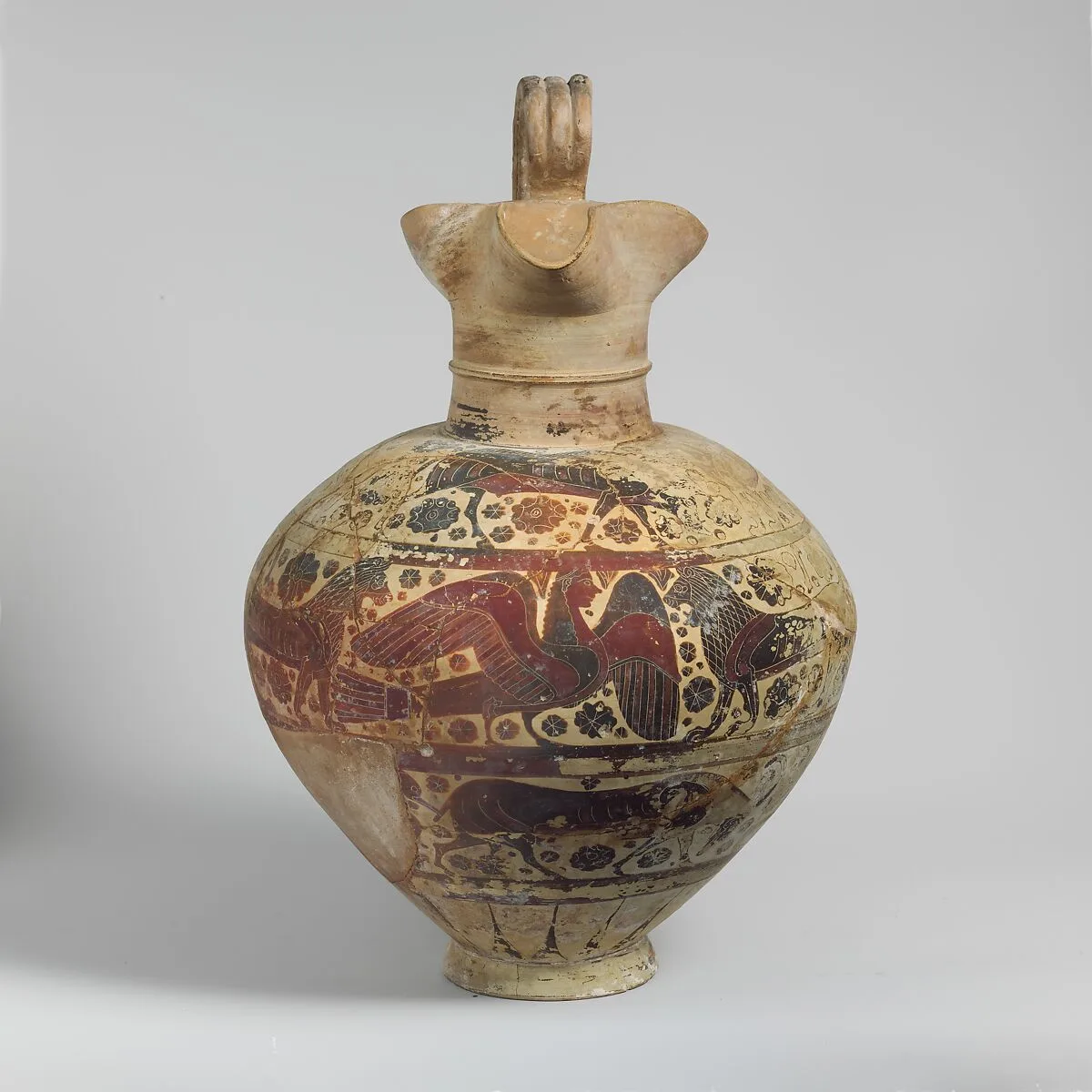 Terracotta oinochoe (jug) — Painter of Munich 237