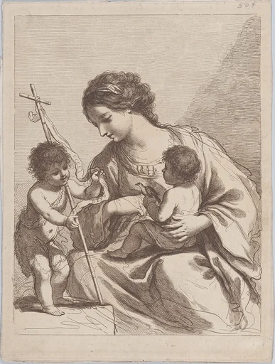 Madonna and Child with St. John the Baptist