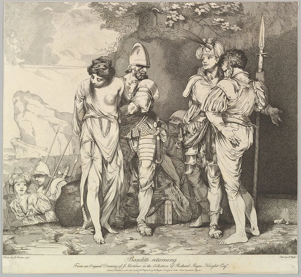 Banditti Returning — Robert Blyth|John Hamilton Mortimer