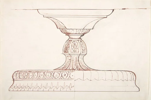 Design for a Metal Footed Vessel (for liturgical use?)