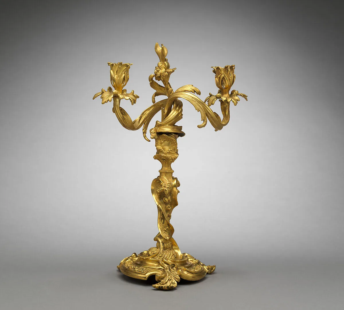 Candlestick with Two Branches — Unknown