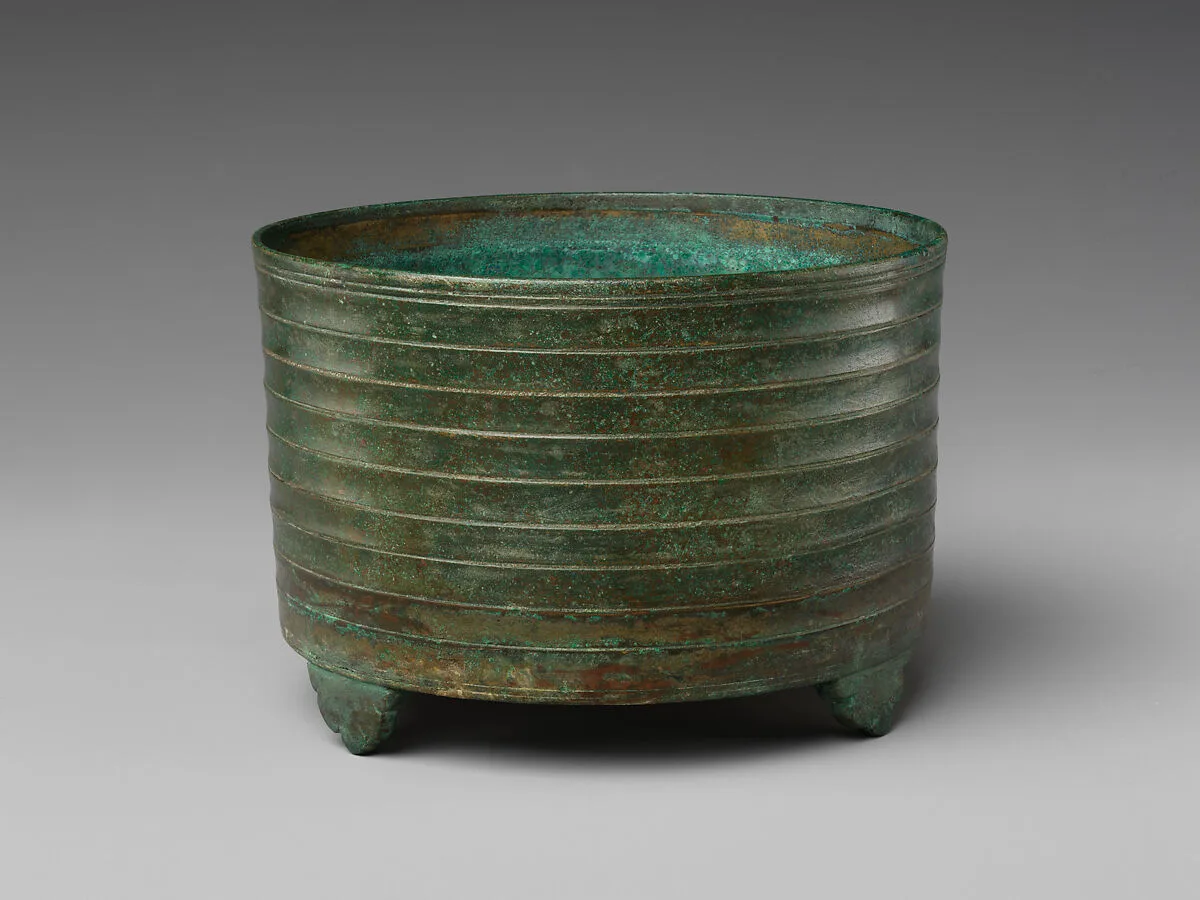 南宋 青銅弦紋爐|Incense burner — Unknown