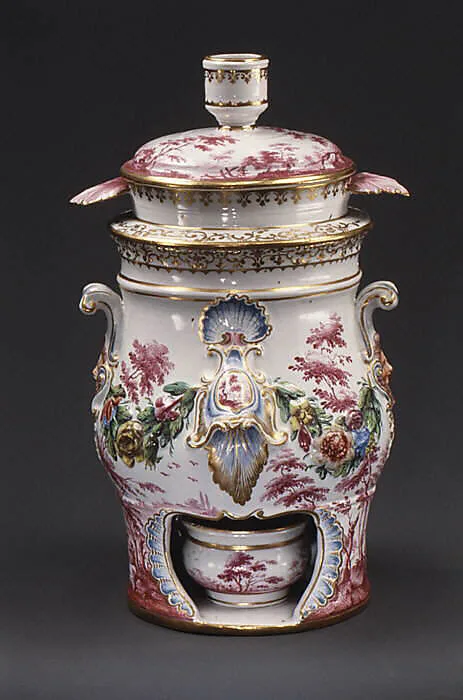 Food warmer — Doccia Porcelain Manufactory