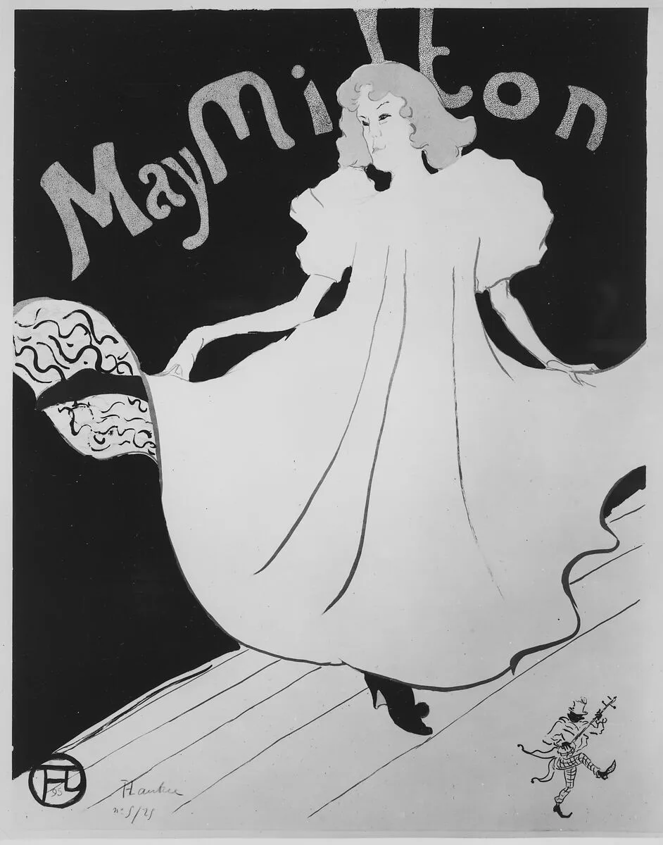 May Milton — Henri de Toulouse-Lautrec
