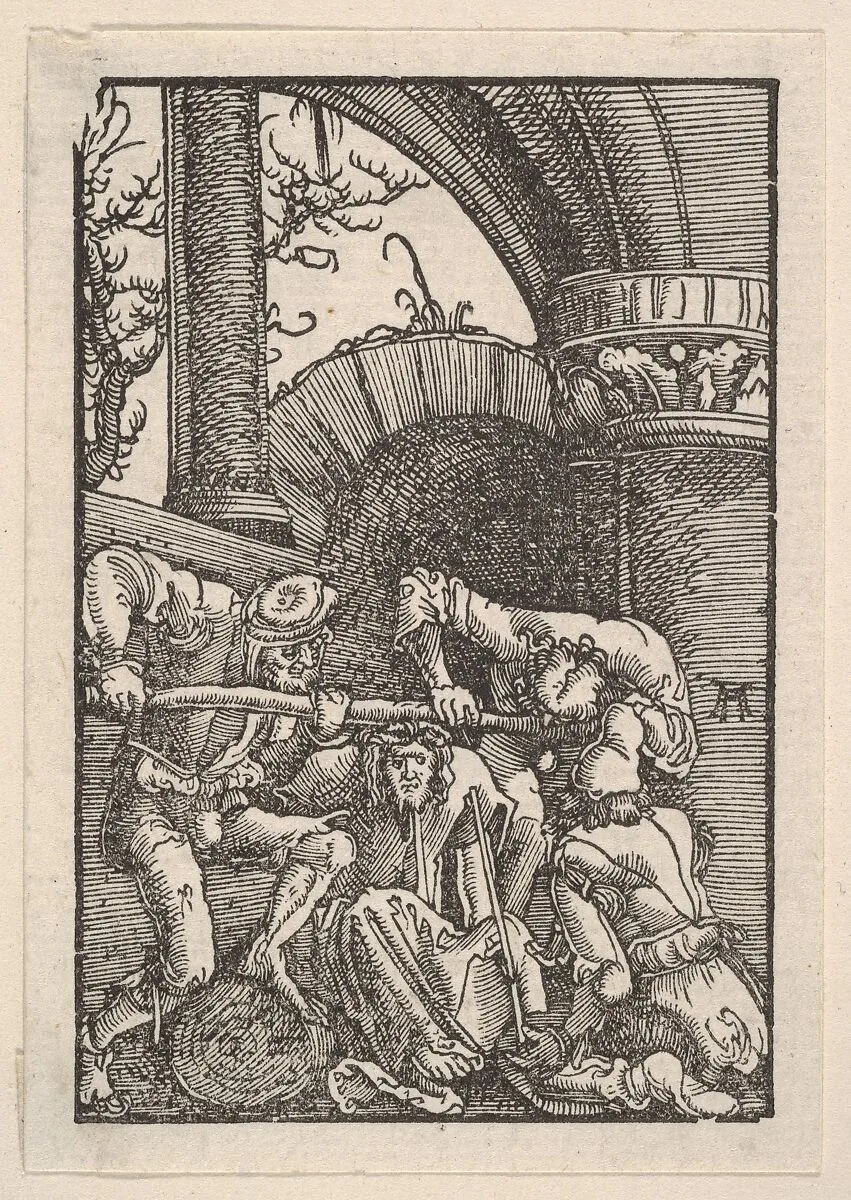 The Crowning with Thorns, from The Fall and Salvation of Mankind Through the Life and Passion of Christ — Albrecht Altdorfer