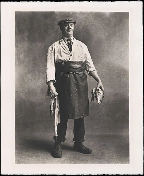 Fishmonger, London — Irving Penn