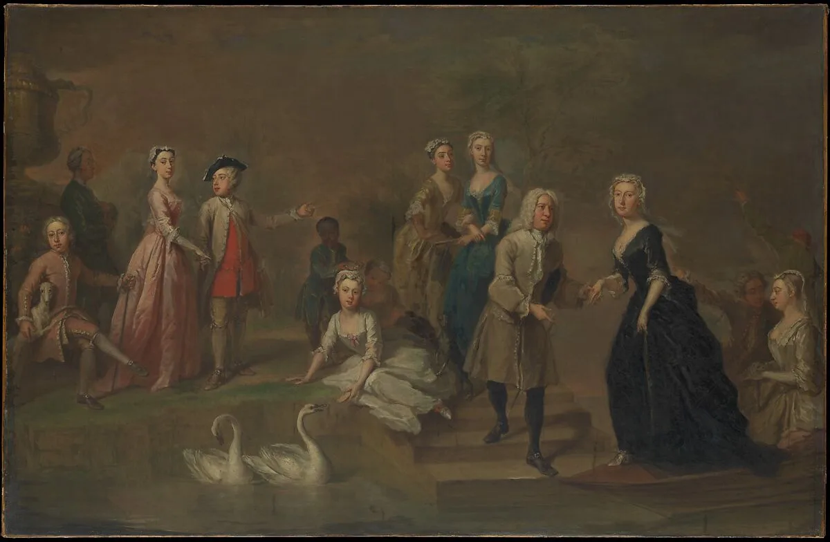 Uvedale Tomkyns Price (1685–1764) and Members of His Family — Bartholomew Dandridge