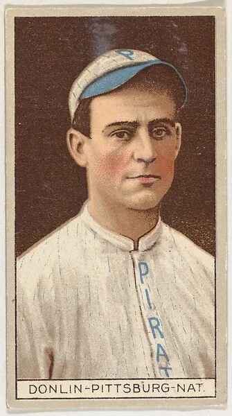 Mike Donlin, Pittsburgh, National League, from the Brown Background series (T207) for the American Tobacco Company — American Tobacco Company