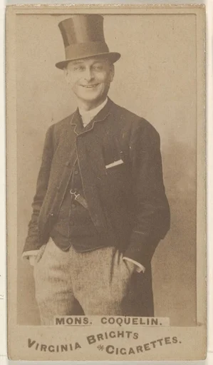 Monsieur Coquelin, from the Actors and Actresses series (N45, Type 1) for Virginia Brights Cigarettes
